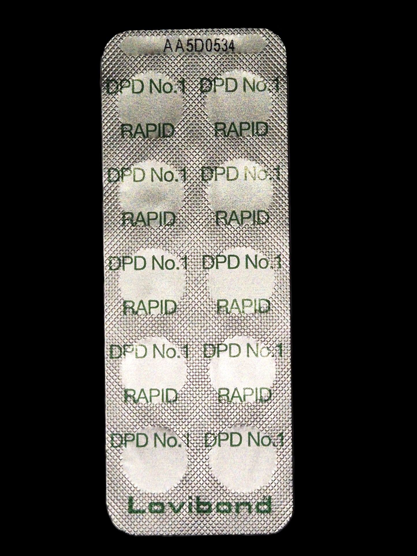 Testtabletten, Chlor