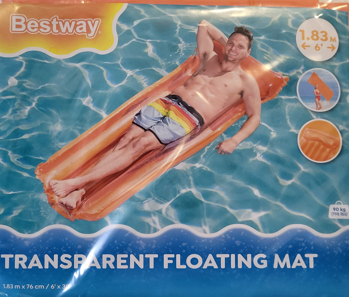 Luftmatratze 183x69cm