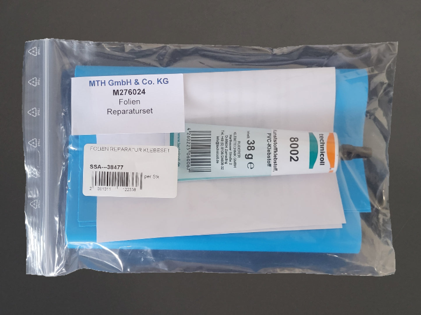 MTH Folien Reparatur Klebeset