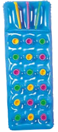 Boxmatratze „Solar“, Blau