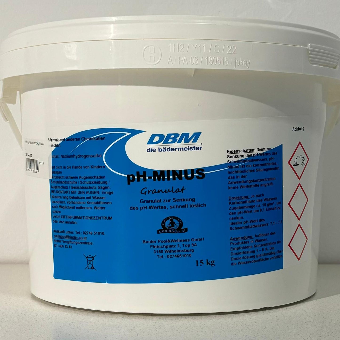 pH - Minus Granulat, DBM