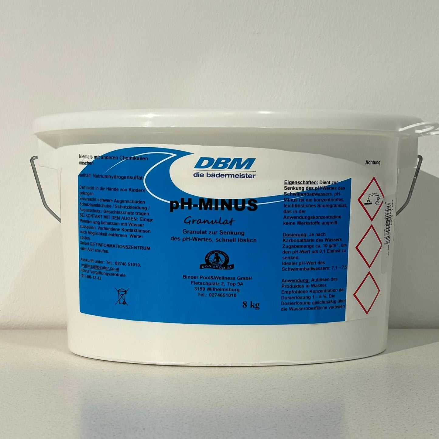 pH - Minus Granulat, DBM