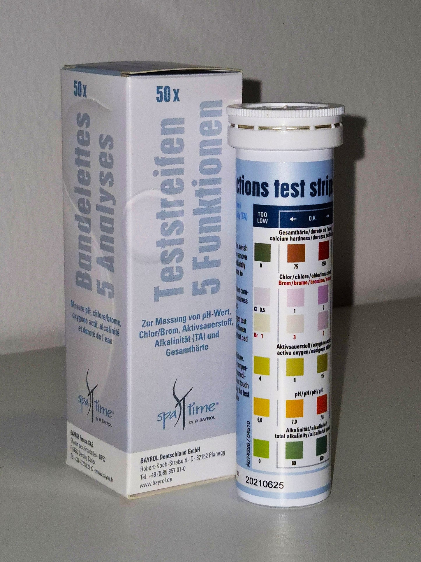 SPA QUICK TEST BAYROL 50 TESTSTREIFEN